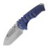 Medford - Prae T, S45VN Tumbled Tanto Blade, Blue