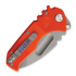Medford Praetorian Linerlock Orange folding knife