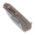Medford Praetorian Slim Flipper S35VN Tumbled DP Blade sulankstomas peilis