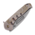 Medford Praetorian Slim Flipper S35VN Tumbled DP Blade sulankstomas peilis