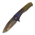 Medford Praetorian Slim Flipper, S35VN Vulcan DP, Brz-Vio Fade