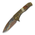 Medford Praetorian Slim Flipper, S35VN Vulcan DP, "Molon Labe"
