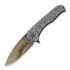 Medford Praetorian Slim Flipper S35VN Vulcan DP, "Peaks&Valleys"