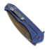 Medford Praetorian Slim Flipper S35VN Vulcan Tanto, Blue