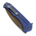 Medford Praetorian Slim Flipper S35VN Vulcan Tanto, Blue