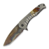 Medford Praetorian Slim Flipper S35VN Vulcan Tanto, "Molon Labe"