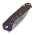 Medford Praetorian Slim S35VN Tumbled DP Blade sulankstomas peilis, Violet/Bronze
