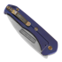 Medford Praetorian Slim S45VN Tumbled DP Blade kääntöveitsi, Blue