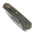 Medford Praetorian Slim S45VN Tumbled DP Blade kääntöveitsi, Tumbled "Gold Psychedelic Wave"