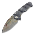 Medford Praetorian T folding knife, flamed