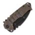 Medford Praetorian Ti S35VN PVD Tanto sulankstomas peilis, BB/Brsh Bronze Handles