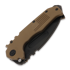 Medford Scout M/P sulankstomas peilis, D2 PVD Tanto Blade, Coyote G10