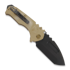 Couteau pliant Medford Scout M/P, D2 PVD Tanto Blade, Coyote G10