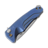Coltello pieghevole Medford Smooth Criminal Ti, S45VN Tumbled DP, Blue