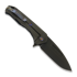 Medford Swift FL Flipper sulankstomas peilis, S45VN PVD DP Blade, Black