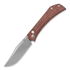 Coltello pieghevole Mercury Amon - Elmax - Red Burlap Micarta