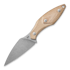Mercury Hawky - M390 - Natural Canvas Micarta peilis
