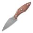 Coltello Mercury Hawky - M390 - Red Burlap Micarta