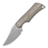 Mercury Kali - Clip Point - Green Canvas Micarta veitsi