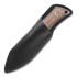 Coltello Mercury Kali - Clip Point - Natural Canvas Micarta