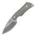 Mercury Kali - Drop Point - Green Canvas Micarta peilis