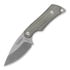 Mercury Kali - Drop Point - Green Canvas Micarta veitsi