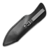 Mercury Kali - Drop Point - Red Burlap Micarta peilis