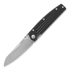 Mercury Logan Mini - Elmax Satin - Aluminium Black sulankstomas peilis