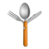 Mercury Rover Camping Cutlery, oranžinėnge