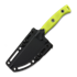 Microtech Akris Stonewashed 칼, High Visibility G10, kydex sheath 95-10HV-5