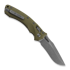 Πτυσσόμενο μαχαίρι Microtech Amphibian, apocalyptic finish, fluted od green G10 137RL-10APFLGTOD