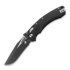 Microtech Amphibian sulankstomas peilis, Fluted G10 Black 137RL-1FLGTBK
