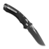 Microtech Amphibian sulankstomas peilis, Fluted G10 Black 137RL-1FLGTBK