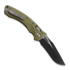 Microtech Amphibian, Fluted G10 OD Green 137RL-1FLGTOD