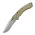 Πτυσσόμενο μαχαίρι Microtech Amphibian Fluted Stonewashed Tan, πριονωτή λάμα 137RL-11FLGTTA