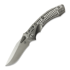 Microtech Amphibian Mini Ram-Lok Stonewash Frag Titanium 접이식 나이프, bronze accent 137MRL-10FRMS1