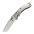 Microtech Amphibian Ram-Lok sulankstomas peilis, Flat Titanium, stonewashed 1137RL-10MS3