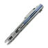 Microtech Amphibian Ram-Lok kääntöveitsi, Ice Blue Ano Frag, Stonewash 137RL-10FRMS6