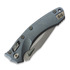 Microtech Amphibian Ram-Lok foldekniv, Ice Blue Ano Slab Side, Stonewash 137RL-10MS6