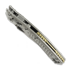 Microtech Amphibian Ram-Lok Stonewash Frag Titanium sulankstomas peilis, bronze accents 137RL-10FRMS1
