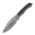 Microtech Anax S/E Bead Blast kääntöveitsi, Blue Ti Pivot 190C-7CFITI