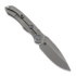 Microtech Anax S/E Bead Blast folding knife, Blue Ti Pivot 190C-7CFITI