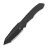 Microtech Anax T/E DLC 折叠刀, full serrated 191C-3DLCTCFITI