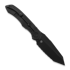 Microtech Anax T/E DLC folding knife, full serrated 191C-3DLCTCFITI