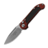 Coltello pieghevole Microtech Auto LUDT Gen III Clip Point Merlot Apocalyptic 1135-10APMR