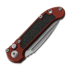 Microtech Auto LUDT Gen III Clip Point Merlot Apocalyptic folding knife 1135-10APMR