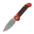 Microtech Auto LUDT Gen III Clip Point Red Apocalyptic folding knife 1135-10APRD