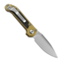 Coltello pieghevole Microtech Auto LUDT Gen III Clip Point Stonewash Tan 1135-10TA