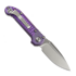 Nóż składany Microtech Auto LUDT Gen III Drop Point Purple Haze Frag Titanium 1135-10FRMS5