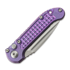 Nóż składany Microtech Auto LUDT Gen III Drop Point Purple Haze Frag Titanium 1135-10FRMS5